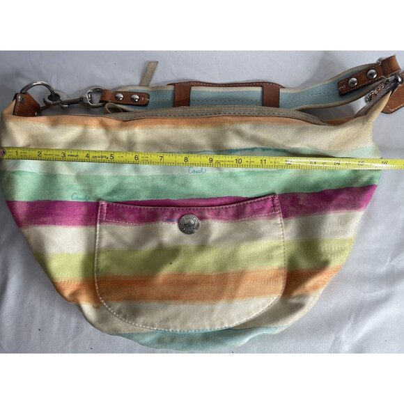 Coach "Hampton" Shoulder Bag ~ Light Wear - Picture 6 of 7